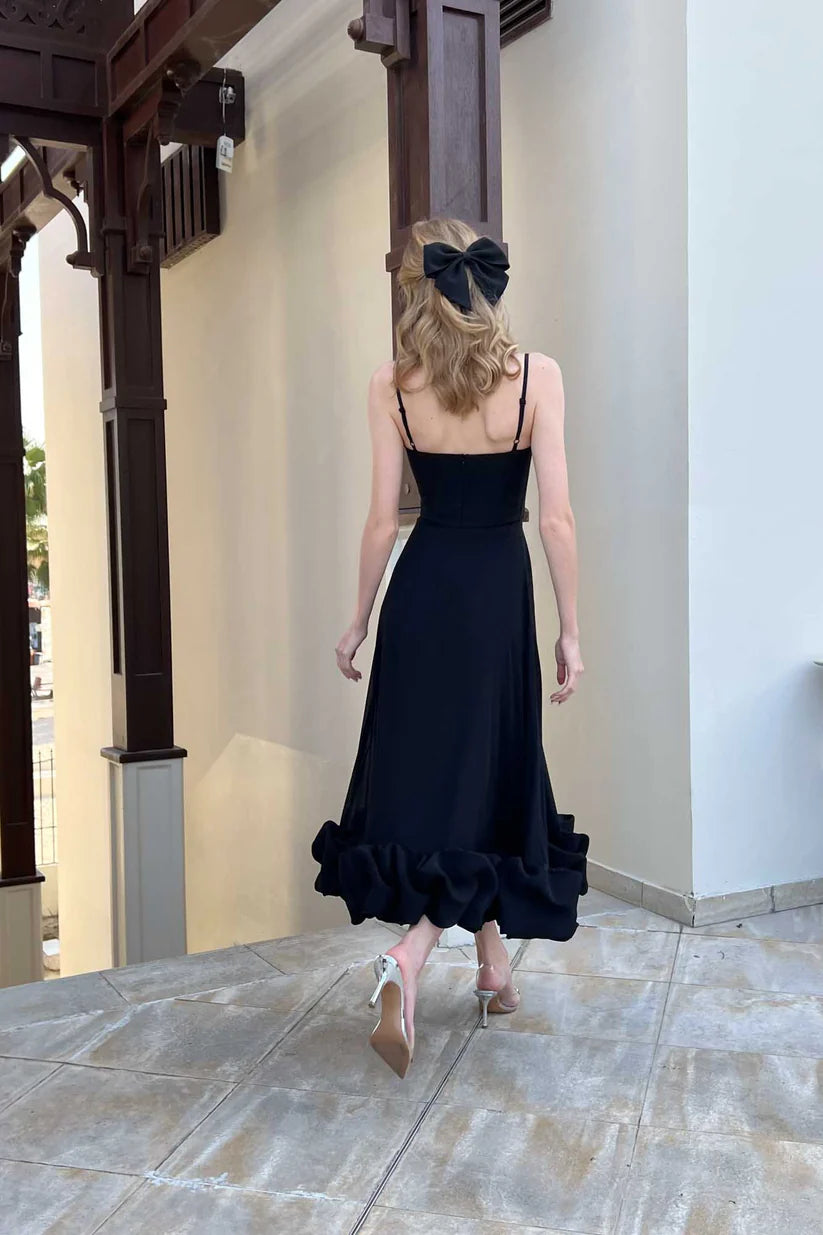 IRSA | ROBE AVEC VOLANT ET BUSTIER