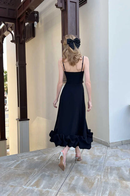 IRSA | ROBE AVEC VOLANT ET BUSTIER